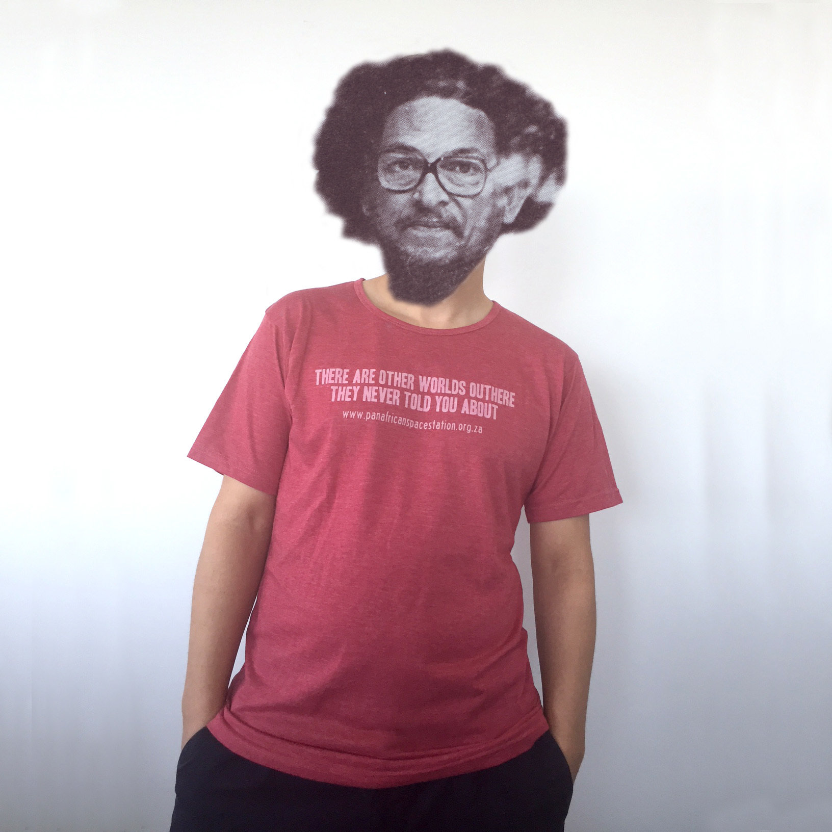 Pan African Space Station T-Shirt (Faded Red) CSM05