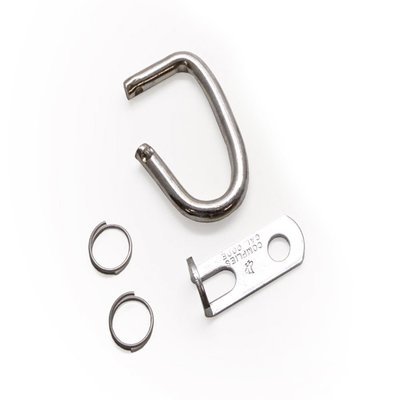 Garage Doors Hardware Kit E900 One-Piece Universal Heavy Duty Steel 350 lb.