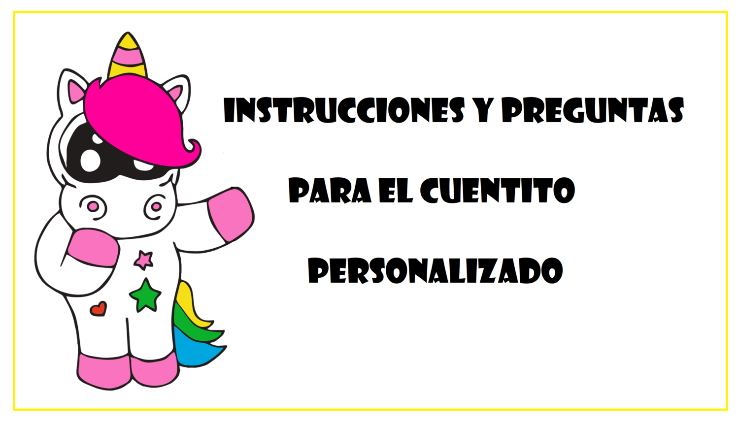 CUENTITO PERSONALIZADO PDF CUENTITO PERSONALIZADO PDF
