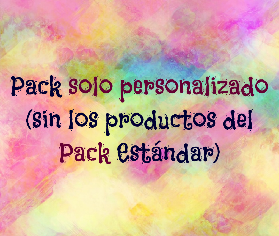Pack Solo Personalizado Pack Solo Personalizado