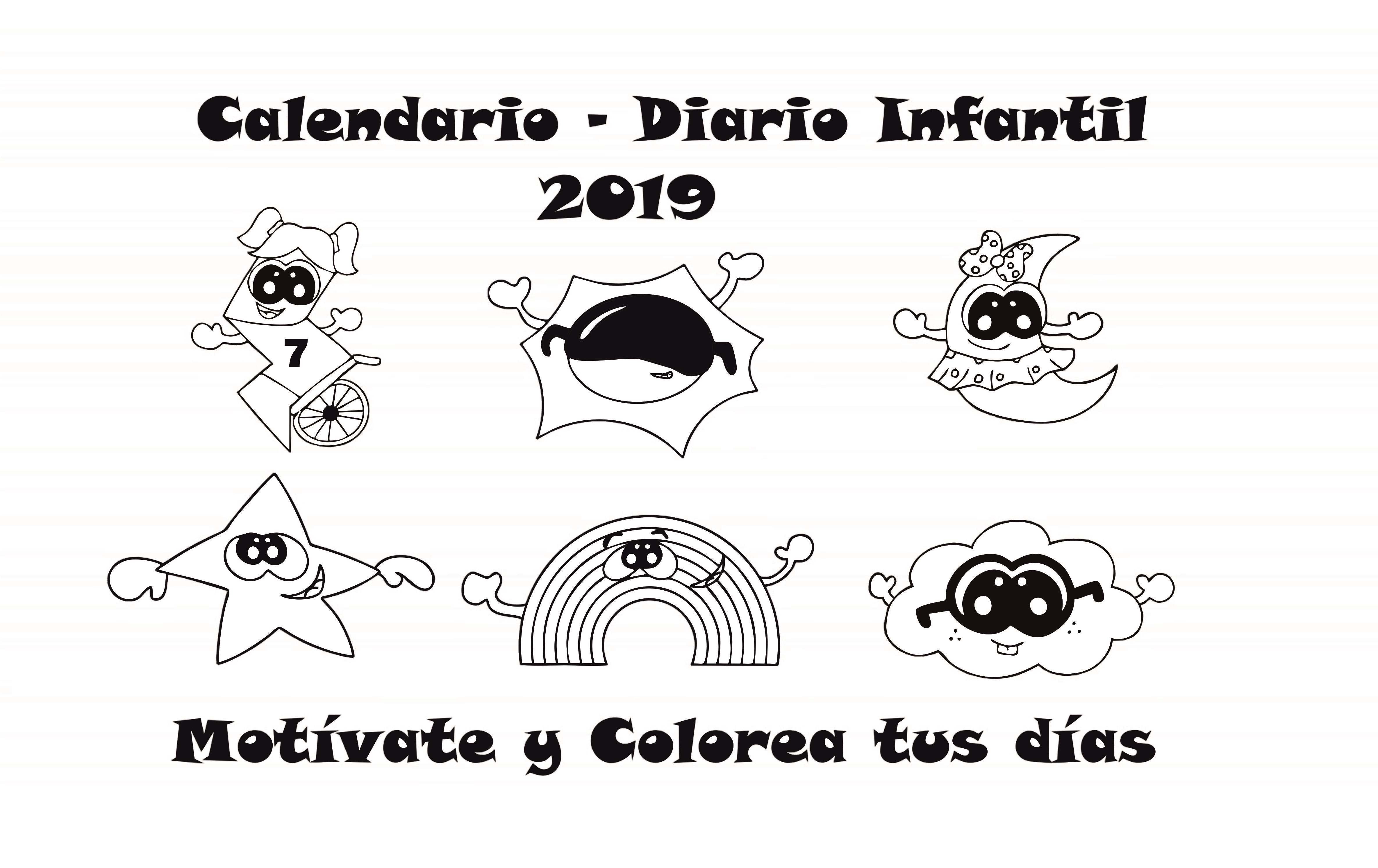 Calendario infantil diario 2019 00003O