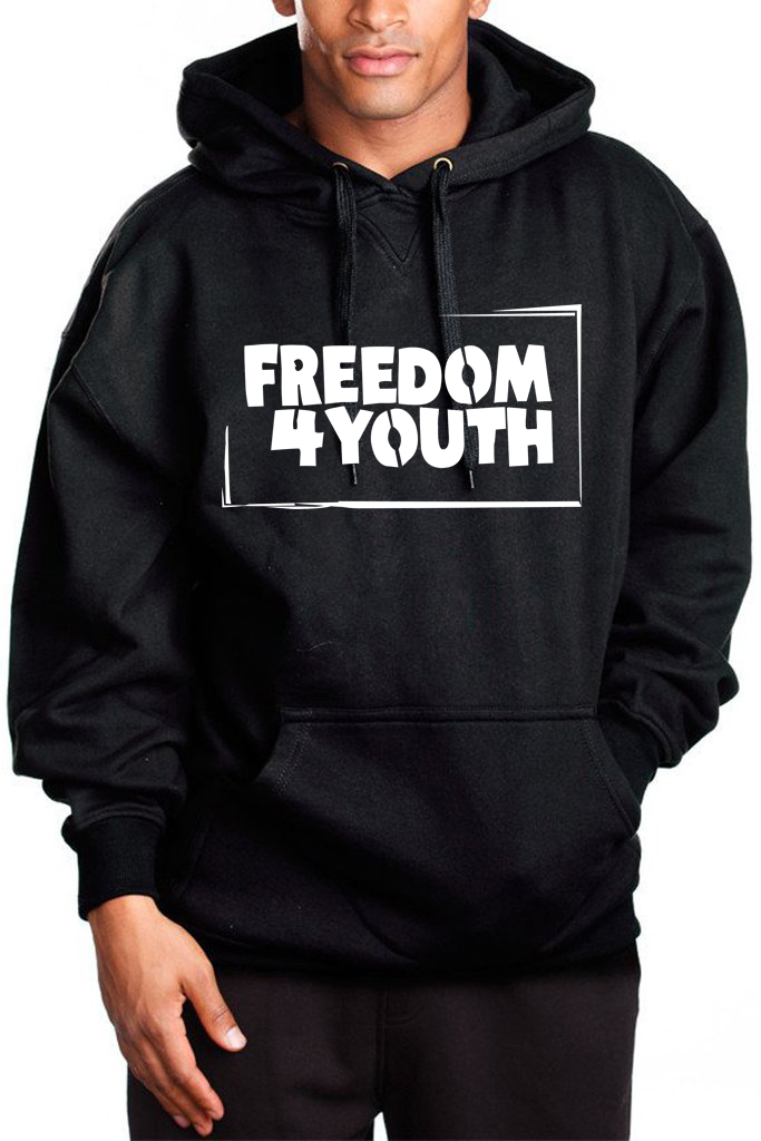 F4Y Heavy Hoodie (w/front Logo ONLY) HOODIEHVY1