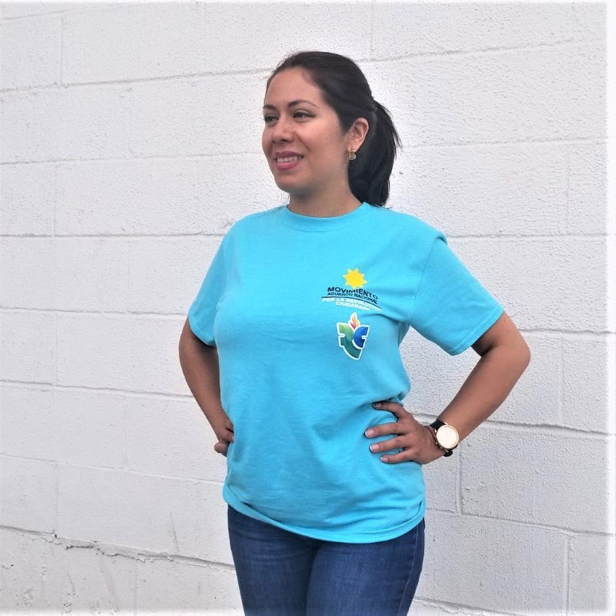 Camiseta Unisex sin cuello - Acuerdo Nacional -Revolución Ciudadana 00002