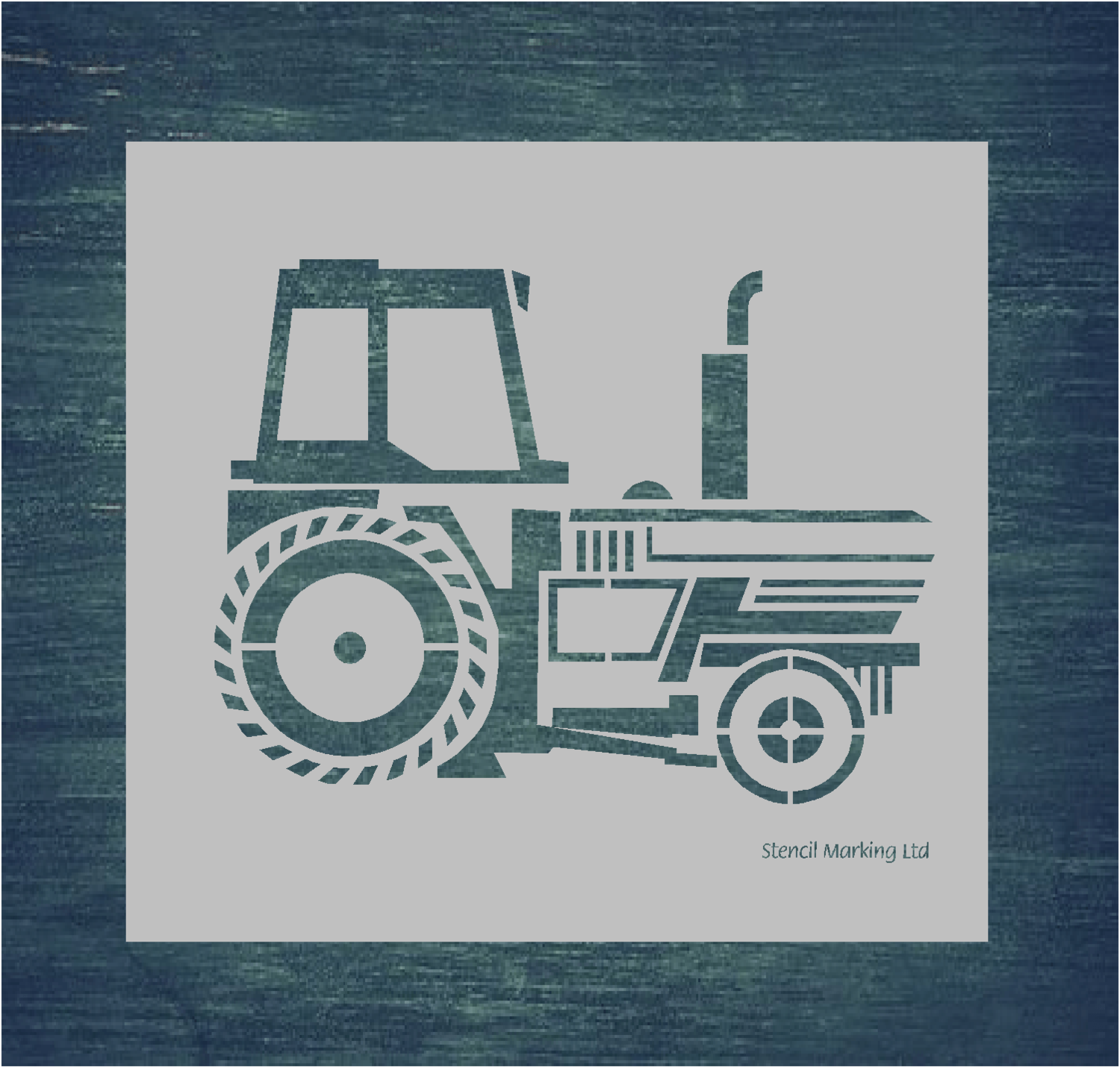 tractor-stencil