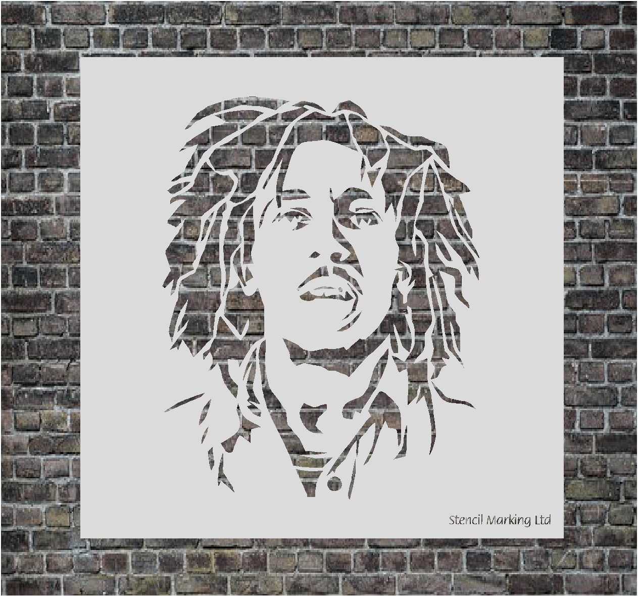 Bob Marley Stencil