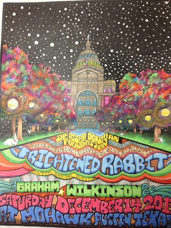 2013 ADF Benefit Poster - Featuring Scott Hutchison and Graham Wilkinson 00024