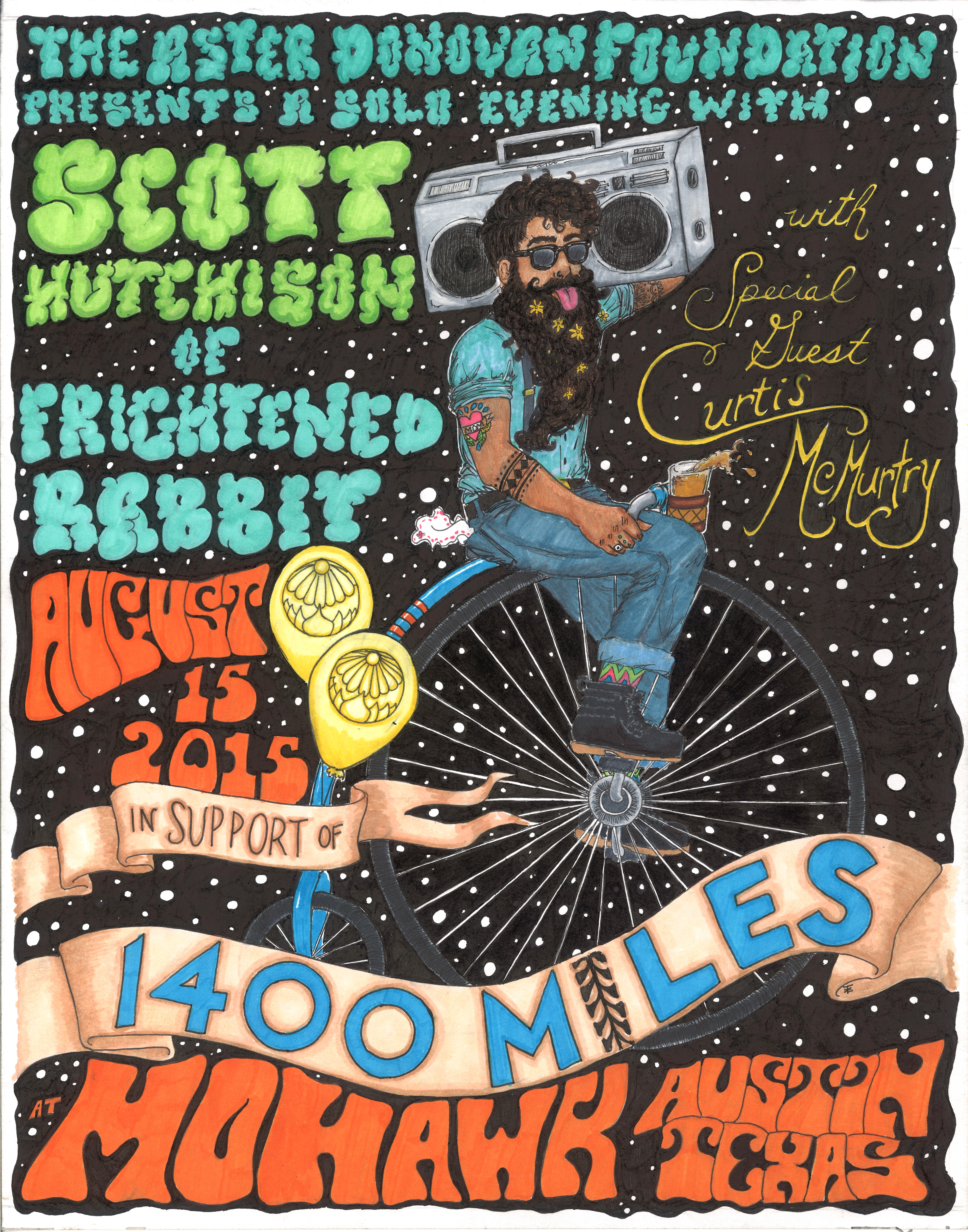 2015 ADF Benefit Poster - Featuring Scott Hutchison and Curtis McMurtry 00025