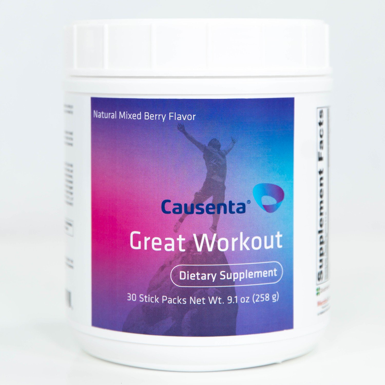 Great Workout Vitamin B12, Green tea extract and Caffeine Causenta