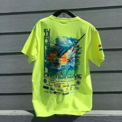 36th Annual Pirates Cove Billfish Tournament T-Shirt 36th Annual Pirates Cove Billfish Tournament T-Shirt