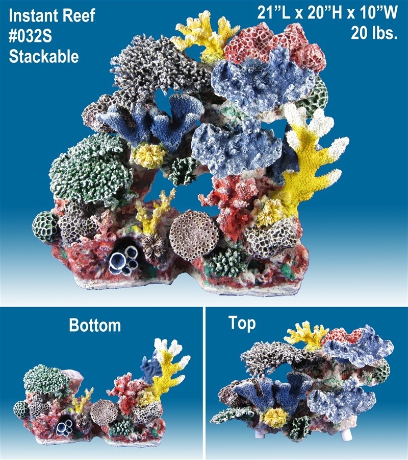 Instant Reef Artificial Coral Reef Stacked R032 S