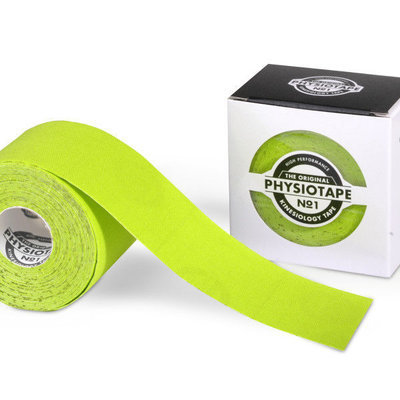 Physiotape Кинезиотейп, 5см x 5м, лаймовый Physiotape Кинезиотейп, 5см x 5м, лаймовый