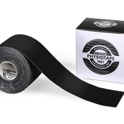 Physiotape Кинезиотейп, 5см x 5м, черный Physiotape Кинезиотейп, 5см x 5м, черный