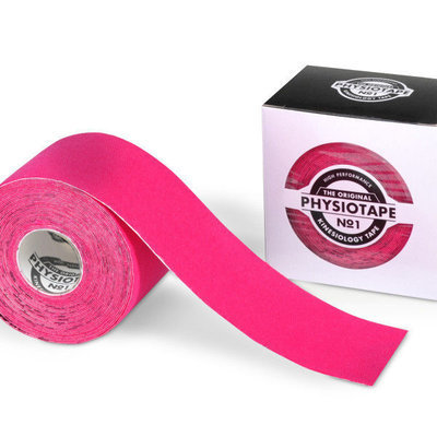 Physiotape Кинезиотейп, 5см x 5м, розовый Physiotape Кинезиотейп, 5см x 5м, розовый