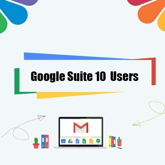 Google Suite Legacy - 10 User 100