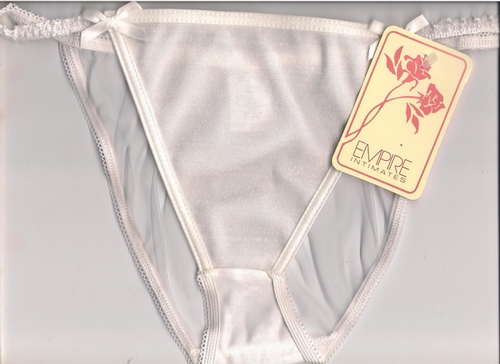 Empire Intimates 133 Polyester nylon front Sheer back bikini panty Xlarge Clearance EI133