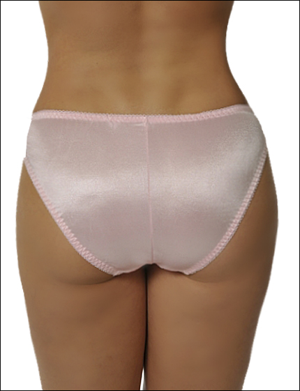 Pink Satin Panty