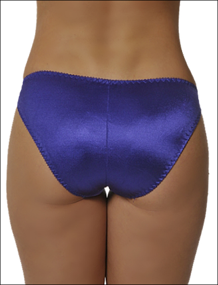Purple Satin Panty Purple Satin Panty