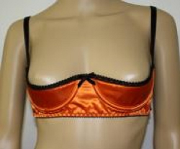 orange 1/4 cup shelf bra