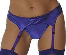 Purple Satin Garter belt Purple Satin Garter belt