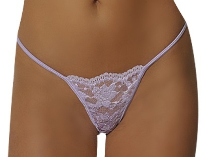 Empire Intimates 08GX One Size and Plus size Orchid Luster lace G-string Ei-08G-orchid