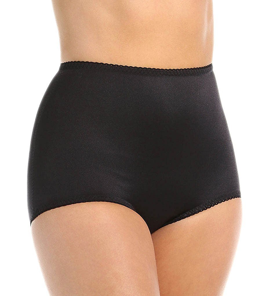 Rago 511XX Extended Plus Size Panty Brief Light Shaping Black 9X to 14X R511XX-Black