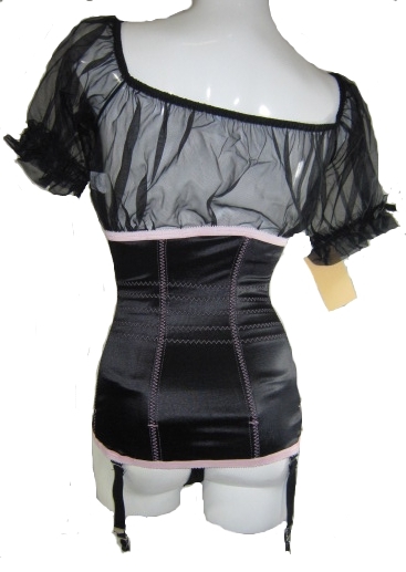 Rago 721 pink black back view