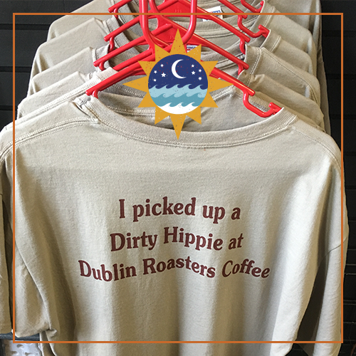 T-Shirt Tan Dirty Hippie 00004