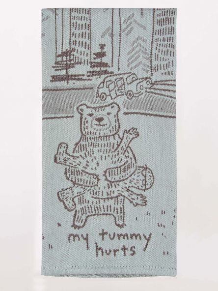 Blue Q Dish Towel tummy Blue Q Dish Towel tummy