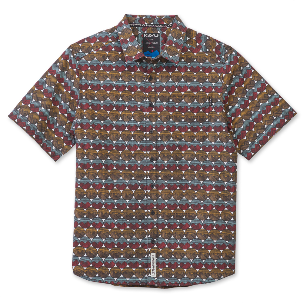Kavu Festaruski Men's Short Sleeve Shirt JRI1KAFESS