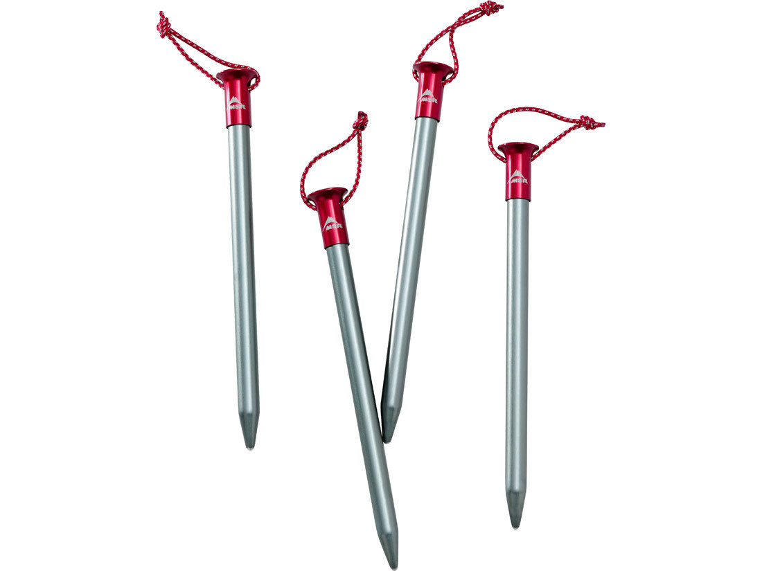 MSR Core Tent Stakes - 4 Pack JR1ctst4p