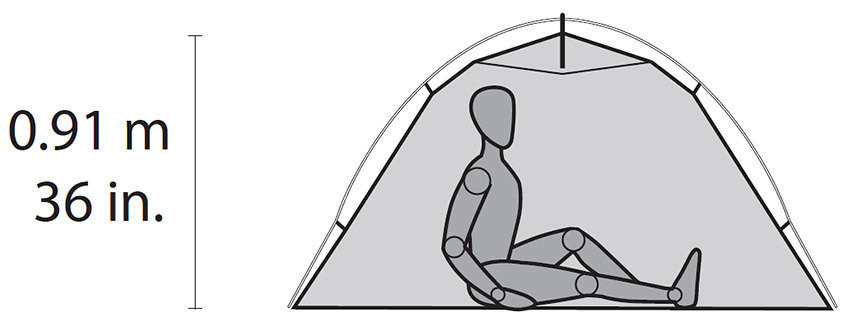 MSR Hubba NX Solo Backpacking Tent
