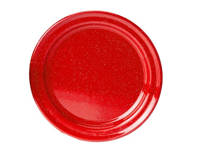 GSI Enamelware Plate 10 GSI Enamelware Plate 10