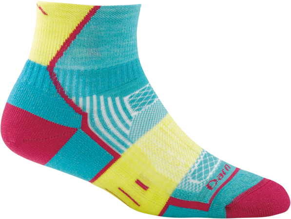 Darn Tough BPM 1/4 Light Cushion Women's Running Sock Darn Tough BPM 1/4 Light Cushion Women's Running Sock