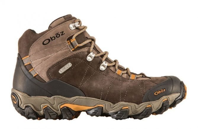 Oboz Men's Bridger Mid Waterproof Hiking Shoe Oboz Men's Bridger Mid Waterproof Hiking Shoe