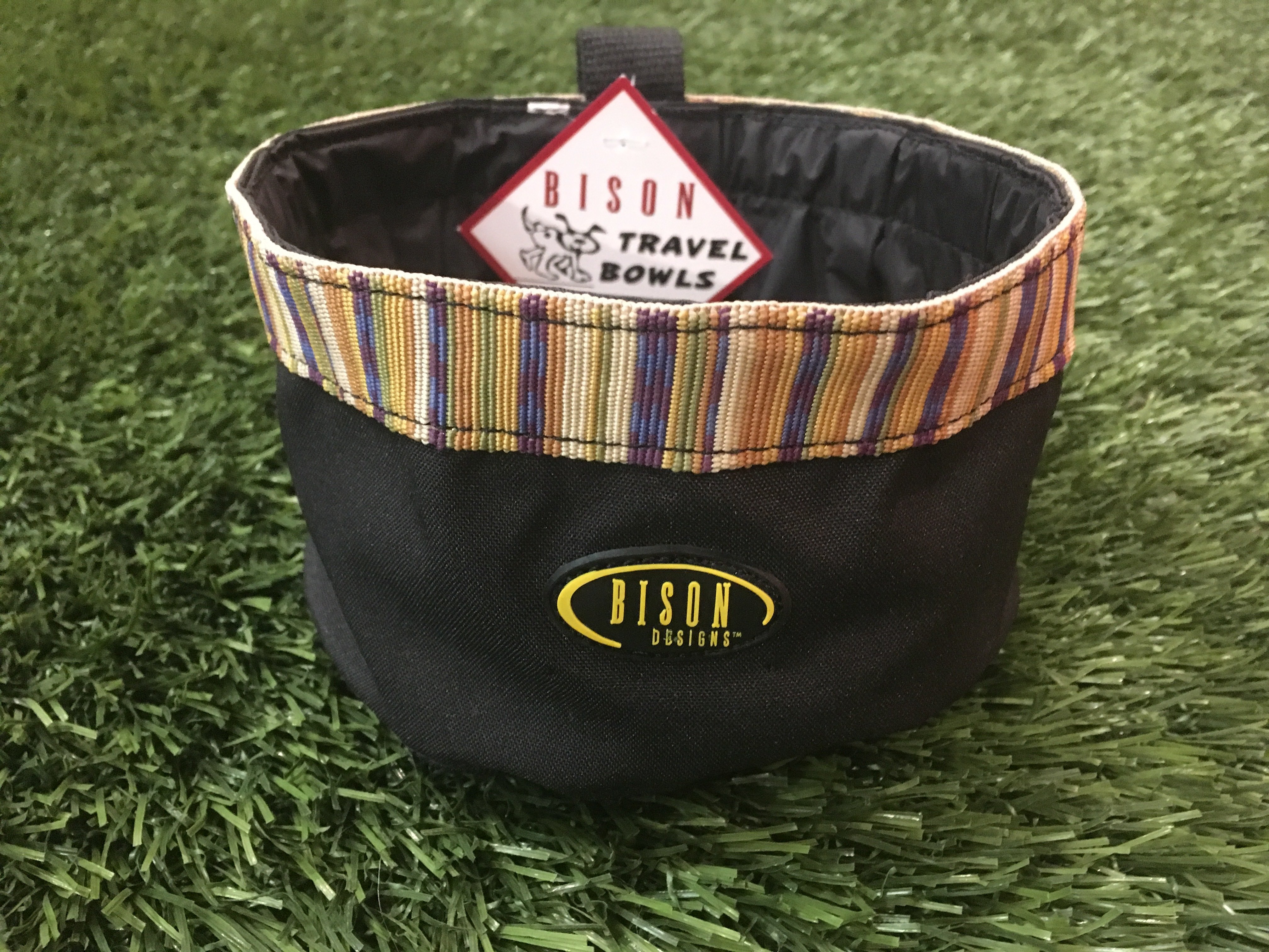 Bison Design Mess-A-Round Travel Bowl JRI1BDBOWL