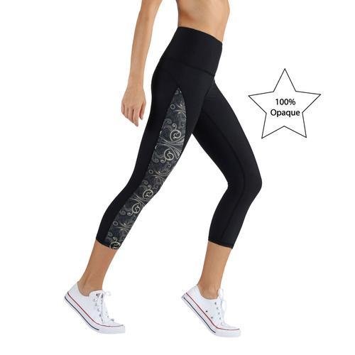 Yoga Democracy Baroque Yoga Capris Yoga Democracy Baroque Yoga Capris