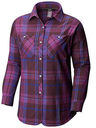 Mountain Hardwear Acadia Stretch Hooded Long Sleeve Shirt JRI1MHASH