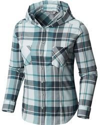 Mountain Hardwear Acadia Stretch Hooded Long Sleeve Shirt