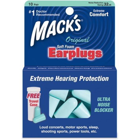 Mack's Original Soft Foam Earplugs Mack's Original Soft Foam Earplugs