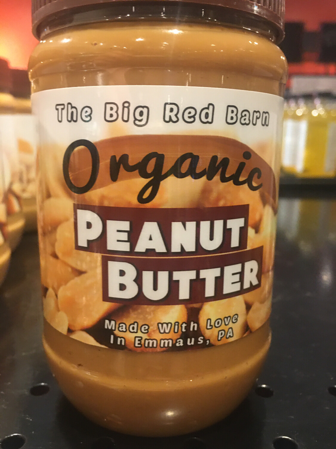 Big Red Barn Organic Peanut Butter Pp