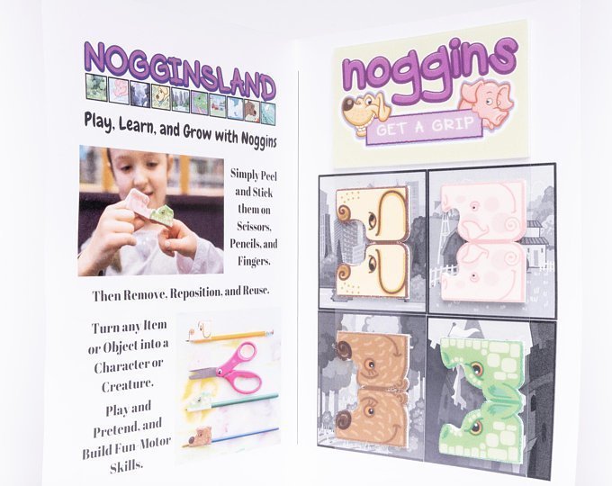 Noggins 8pk Sticker Set