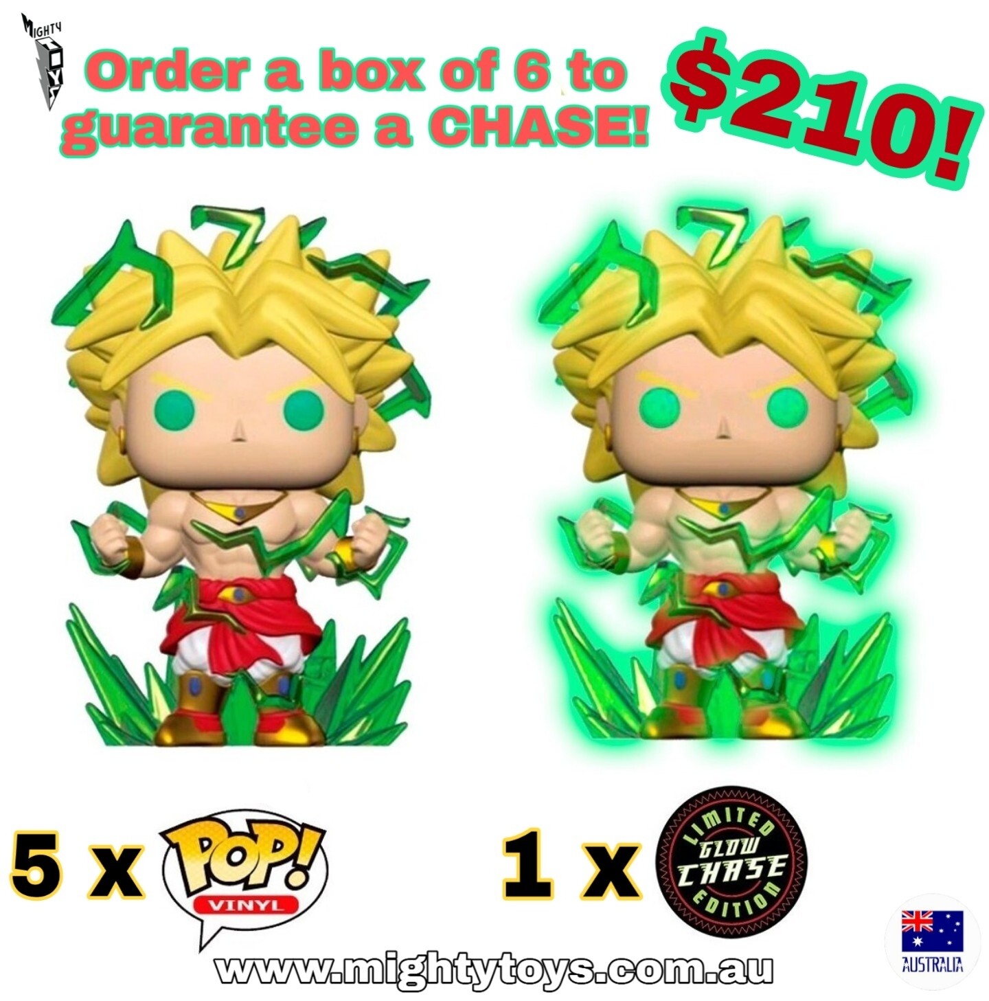 broly funko pop chase