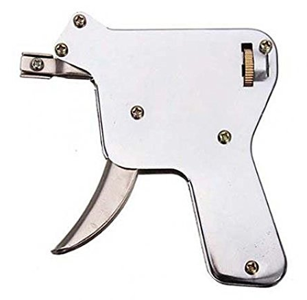 Stainless Steel Lock Pick Manual Unlock Gun Locksmith Tool Door Lock Opener Kit