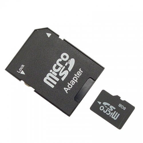 8GB Micro memory card with adaptor 8GB Micro memory card with adaptor