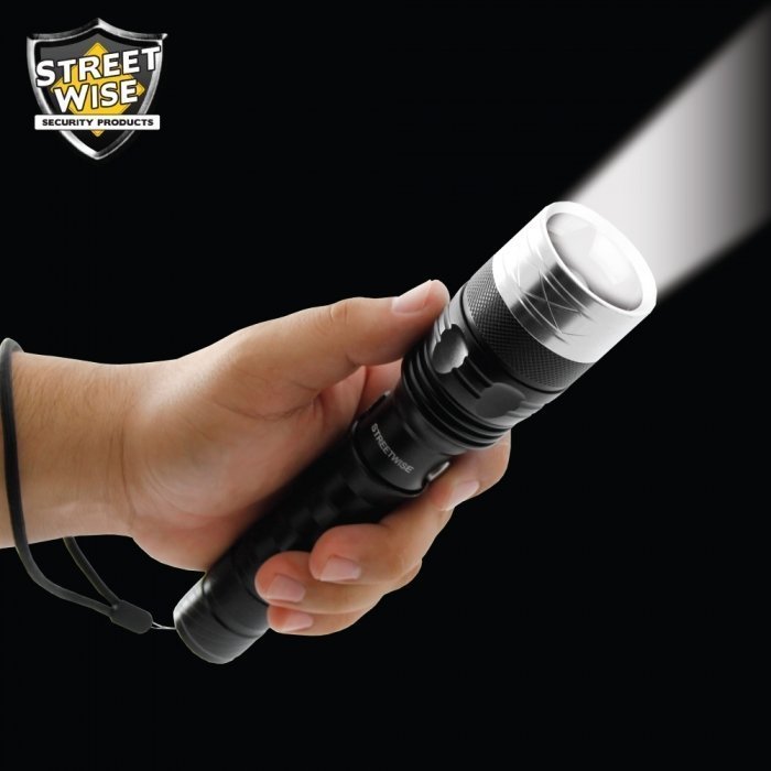 Cree LED Flashlight w/ Self Defense Spikes Cree LED Flashlight w/ Self Defense Spikes