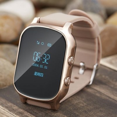 Kid Safety GPS Tracker Smart Locating Watch Golden Kid Safety GPS Tracker Smart Locating Watch Golden