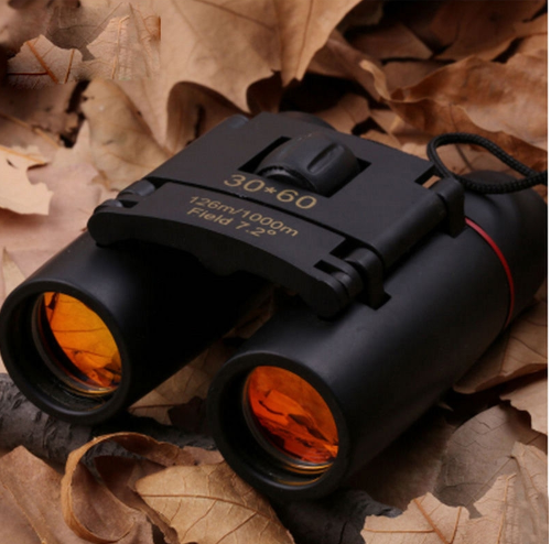 30 x 60 126X1000m High Power Folding Binoculars Telescope Black