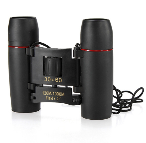 30 x 60 126X1000m High Power Folding Binoculars Telescope Black