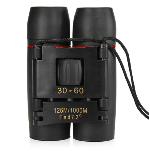 30 x 60 126X1000m High Power Folding Binoculars Telescope Black