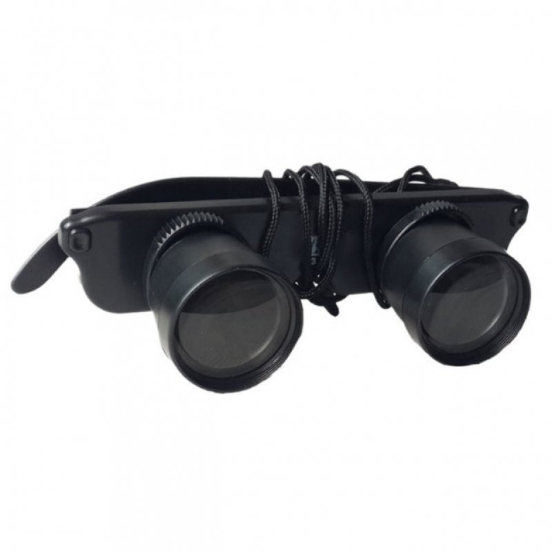 3X28mm HD Head-Mounted Binocular Telescope Optic Glasses Goggles Magnifier TM86038194